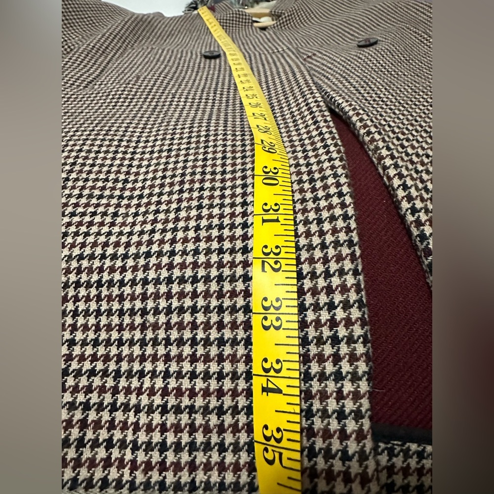 Zara women’s tailored checkered coat 🇬🇧 - Picture 7 of 9